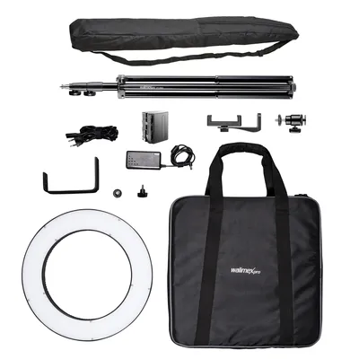 Productafbeelding van Walimex 22474, 23 W, 192 lampen, LED, 3200 K, 5600 K, zwart, wit