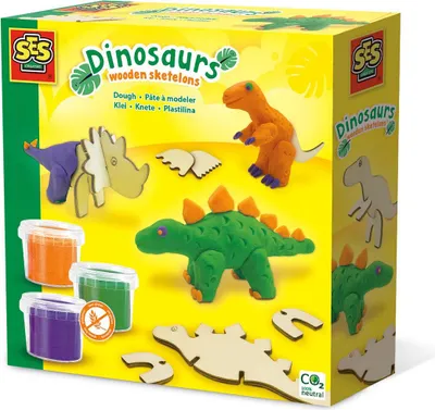 Obrázek produktu pro SES Dortová hmota Dřevo.sklo.dinosaurus. 00418