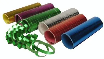 Image de Papstar banderoles métalliques 4 m assorties 1 pièce 1 pack