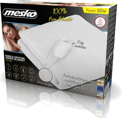 Productafbeelding van Mesko Home MS 7419, 800 mm, 1500 mm, 900 g, Polyester, Machinewasbaar, 30 °C