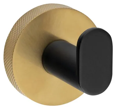 Produktbild von Sapho LARISSA Haken, Schwarz/Gold matt