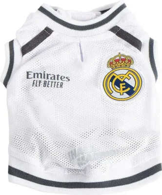 Immagine prodotto di Maglietta per cani Real Madrid C.F. Bianco XS