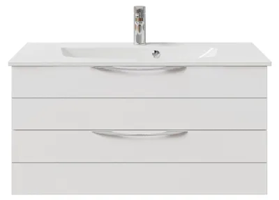 Produktbild von PELIPAL Serie 6025 SET-045-018 Waschtisch mit Unterschrank bestehend aus: Waschtisch, Waschtischunterschrank  / 97cm