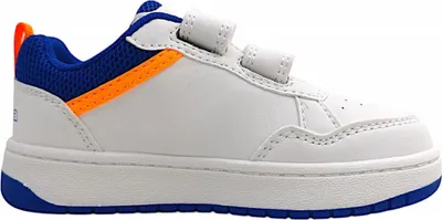 Image de Kappa - Chaussures pour enfants, modèles pour garçons, chaussures basses, fermeture velcro, couleur blanche, chaussures de loisirs