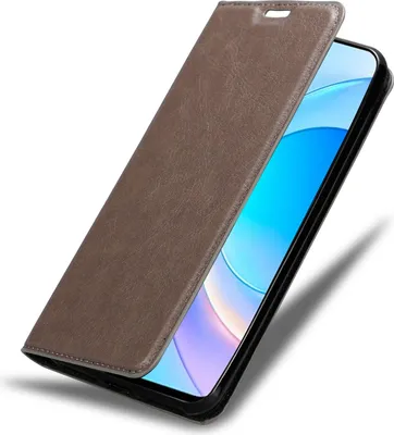 Image de Cadorabo Housse pour Honor 50 LITE Housse en marron Etui pour téléphone portable Case Cover Fermeture magnétique