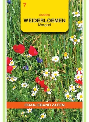 Imagen del producto de Oranjeband: Mezcla colorida de flores de jardín. 1 paquete de semillas