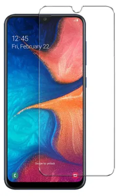 A screen protector is placed over a smartphone screen.