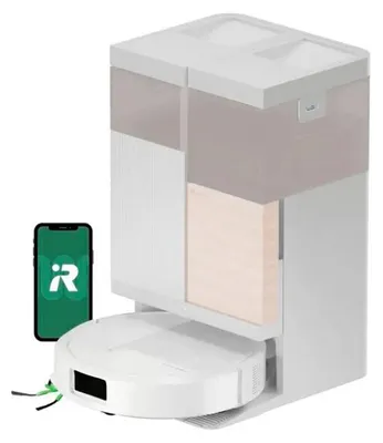 Zdjęcie produktu dla iRobot Roomba Plus 575 Combo Roboter + AutoWash Dock, Bez worka, Biały, Okrągły, Worek na kurz, Ładowanie, Purification, EPA