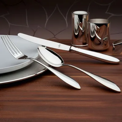 Produktbild von Wilkens versilbertes Besteck Set 4-teilig Silhouette in 180g Royal Versilberung