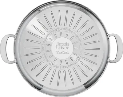 Produktbild von Tefal Jamie Oliver Cook's Classic 7-teiliges Topfset E307S7, Edelstahl, Edelstahl, Edelstahl, Edelstahl, Edelstahl, 250 °C