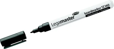 Produktbild von Legamaster - Filz -vertlift Legamaster TZ140 Whiteboard 1mm schwarz | Außenschachtel ein 10 Stück