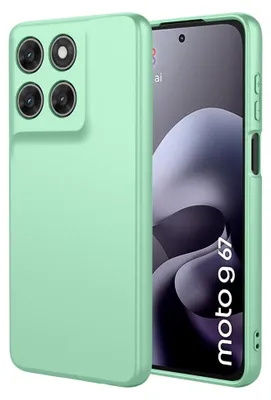 Produktbild von Motorola Moto G67 / G77 Hülle - Coverup Colour TPU Back Cover - Mintgrün