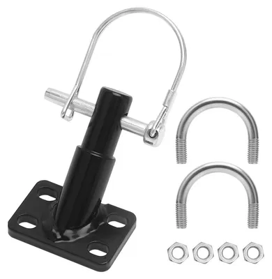 Productafbeelding van Fietskoppeling - Fietsaanhangerhaak voor kinderaanhanger en hondenaanhanger - Met veiligheidspen - 4,7 x 3,1 x 5 cm - Voor fietsaanhanger