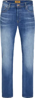 Produktbild von Jack & Jones 12168290, Blau, Jeans, Baumwolle, Elasthan, Nicht bleichen, Nicht im Wäschetrockner trocknen, Nicht chemisch reinigen
