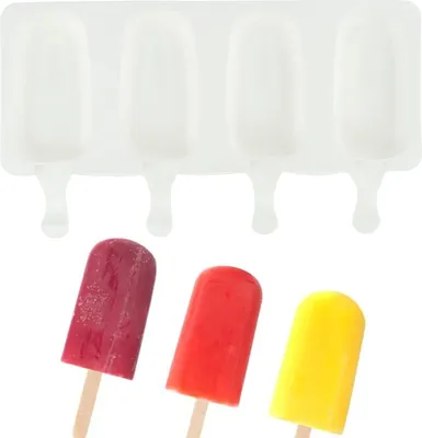 Produktbild von Silikon-Eisstielform Für Sorbets
