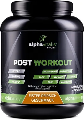 Immagine prodotto di Alphavitalis Post Workout Shake | 1500 g alla pesca