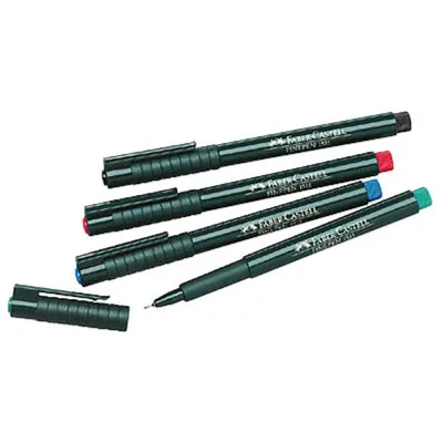 Image de FABER-CASTELL 151111 10x Fineliner farbsortiert 0,4 mm