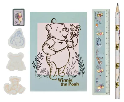 Productafbeelding van Notitieset in Etui Winnie de Poeh - 7dlg.