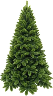 Produktbild von Triumph Tree Tsuga Weihnachtsbaum Künstlich - Kunstbaum mit 1502 Zweigen für Volle Optik - Tannenbaum Künstlich mit Naturgetreuem Aussehen - H260 x Ø160 cm - Grün