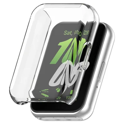 Produktbild von Strap-it Stoßdämpfende TPU-Schutzhülle - passend für Samsung Galaxy Fit 3 (transparent)