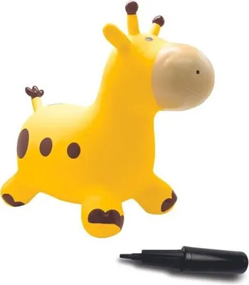 Produktbild von Hüpfende Giraffe, Lexibook, 45 cm hoch, Inklusive Handpumpe, Ab 3 Jahren, Maximal 50 kg