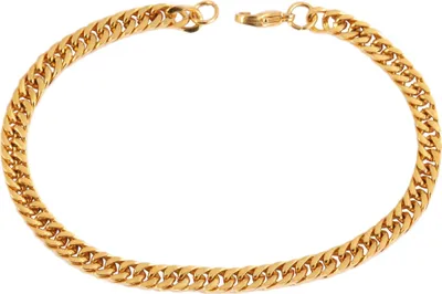 Produktbild von Akzent Flachpanzerarmband aus Edelstahl