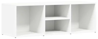 Image de Vidaxl Schuhspeichersofa 105x35x35 cm verarbeitetes Holz weiß