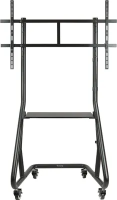 Produktbild von TooQ FS20200M-B, 100 kg, 152,4 cm (60"), 2,67 m (105"), 1000 x 600 mm, Höhenverstellung, Schwarz