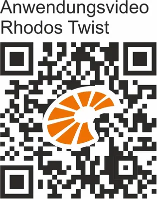 Zdjęcie produktu dla Parasol Rhodos Twist 300x300/8 kwadratowy, ok. 300 x 300 cm, kolor: antracytowy