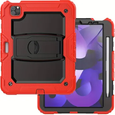 Obrázok produktu pre Puzdro pre iPad Air 5/4 /Pro 11" so stojanom a ramenným popruhom červené