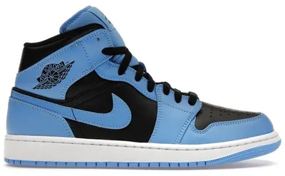Produktbild von Jordan 1 Mid University Blue Black - EU 47.5