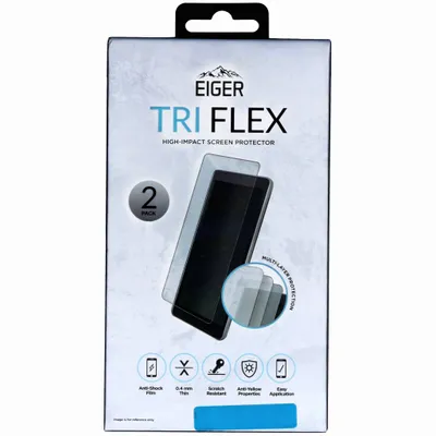 Obrázok produktu pre EIGER Tri Flex, Samsung, Galaxy A9, Prachuodolný, Odolné proti poškriabaniu, Odolný proti nárazom, Priehľadná, 1 kusov