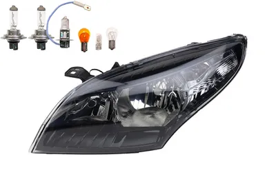 Produktbild von Scheinwerfer passend für Renault Megane III 08-12 Links mit Leuchtmittel 260602545R 260602446R Johns