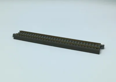 Produktbild von TILLIG Gerades Gleis G1 Gleisstück 166 mm grau Bettungsgleis 83701 Spur TT