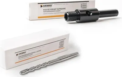 Produktbild von Set 6-kant Aufnahme + Bohrer für Amboss Dosensenker