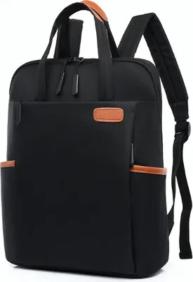 Produktbild von （Schwarz）Rucksack Wasserdicht Laptop-Rucksack Freizeitrucksack Anti-Diebstahl Tasche Große Kapazität Doppelter Reißverschluss ,für Arbeit draussen Freizeit Schule