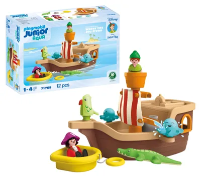 Produktbild von 71769 Junior & Disney: Peter Pans Piratenschiff mit Wassersrpitzspaß