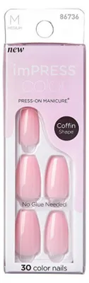 Image de Kiss My Face - ImPRESS Color MC Pink Dream Nails 30 pcs