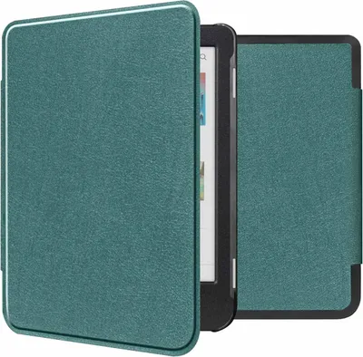 Productafbeelding van imoshion Slim Hard Case Bookcase voor de Kobo Clara Colour / BW - Donkergroen