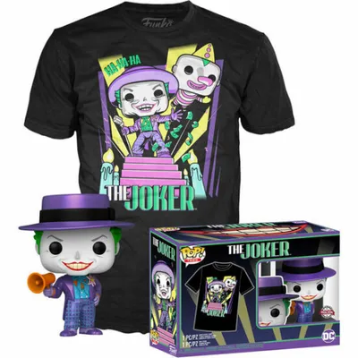 Immagine prodotto di Figurina Funko POP! DC Comics Joker XL + T-shirt