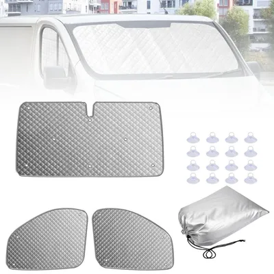 Obrázek produktu pro Tepelná izolace do kabiny vozidla, 3-dílná sada, pro modely Renault Trafic, Opel Vivaro, Nissan NV300, Fiat Talento