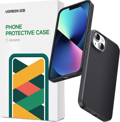 Produktbild von Ugreen Etui Case Silikonhülle für Iphone 14+ Schwarz