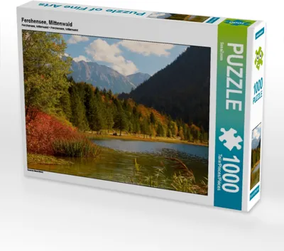 Produktbild von Calvendo Ferchensee, Mittenwald 1000 Teile Puzzle quer 640x480mm, CALVENDO; 7385011