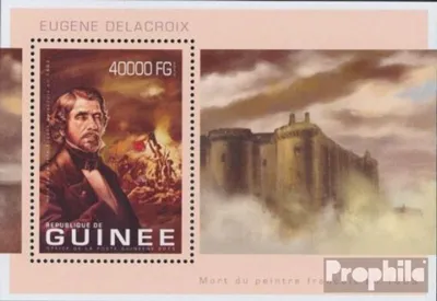 Produktbild von Briefmarken Guinea 2013 Mi Block 2243 (kompl. Ausgabe) postfrisch Eugène Delacroix