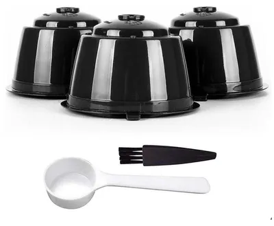 Obrázek produktu pro Opakovaně použitelné kávové kapsle, 3 kusy, polypropylen, pro kávovary Nespresso