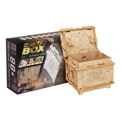 Zdjęcie produktu dla Drewniane puzzle 3D EscapeWelt Orbital Box