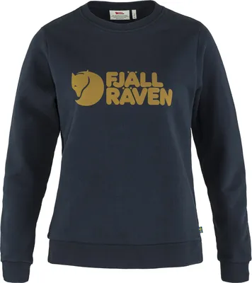 Produktbild von Fjällräven Damen Logo Sweater Dark Navy L