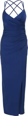 Produktbild von Vera Mont Kleid Lang ohne Arm 8423 Festival Bl 38