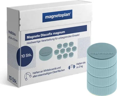 Produktbild von Discofix Magnum blau 34mm 10St