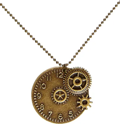 Produktbild von Steampunk Halskette Uhr